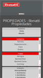 Mobile Screenshot of bonattipropiedades.com.ar